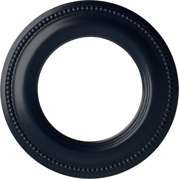 Ekena Millwork Bradford Classic Ceiling Medallion (Canopies up to 8 5/8"), 13"OD x 7 1/2"ID x 3/4"P, Midnight Dream CM13BRMDF - main